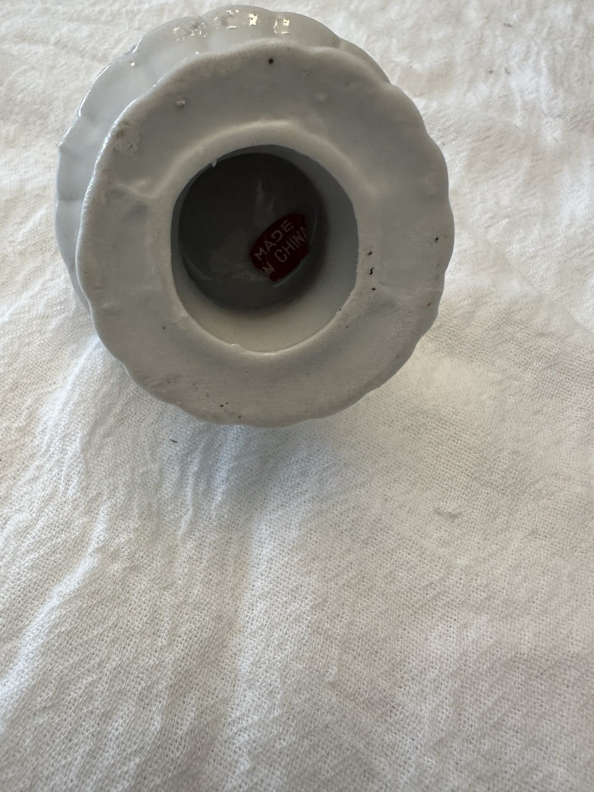 Vintage Ceramic Tiered Fruit Platter Decorative Piece Japan Mid 20th Century