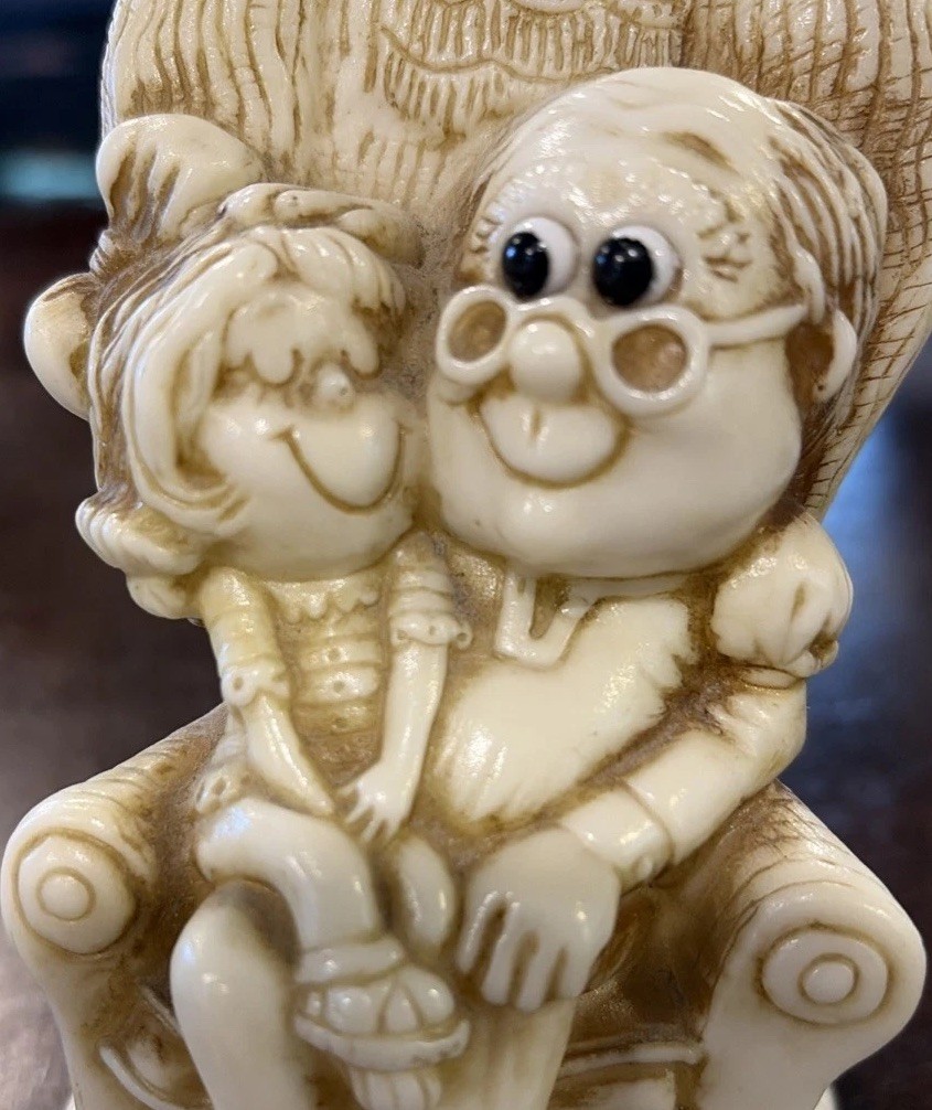 Grandfather Is Another Word for Love Figurine Vintage Gift From Granddaughter