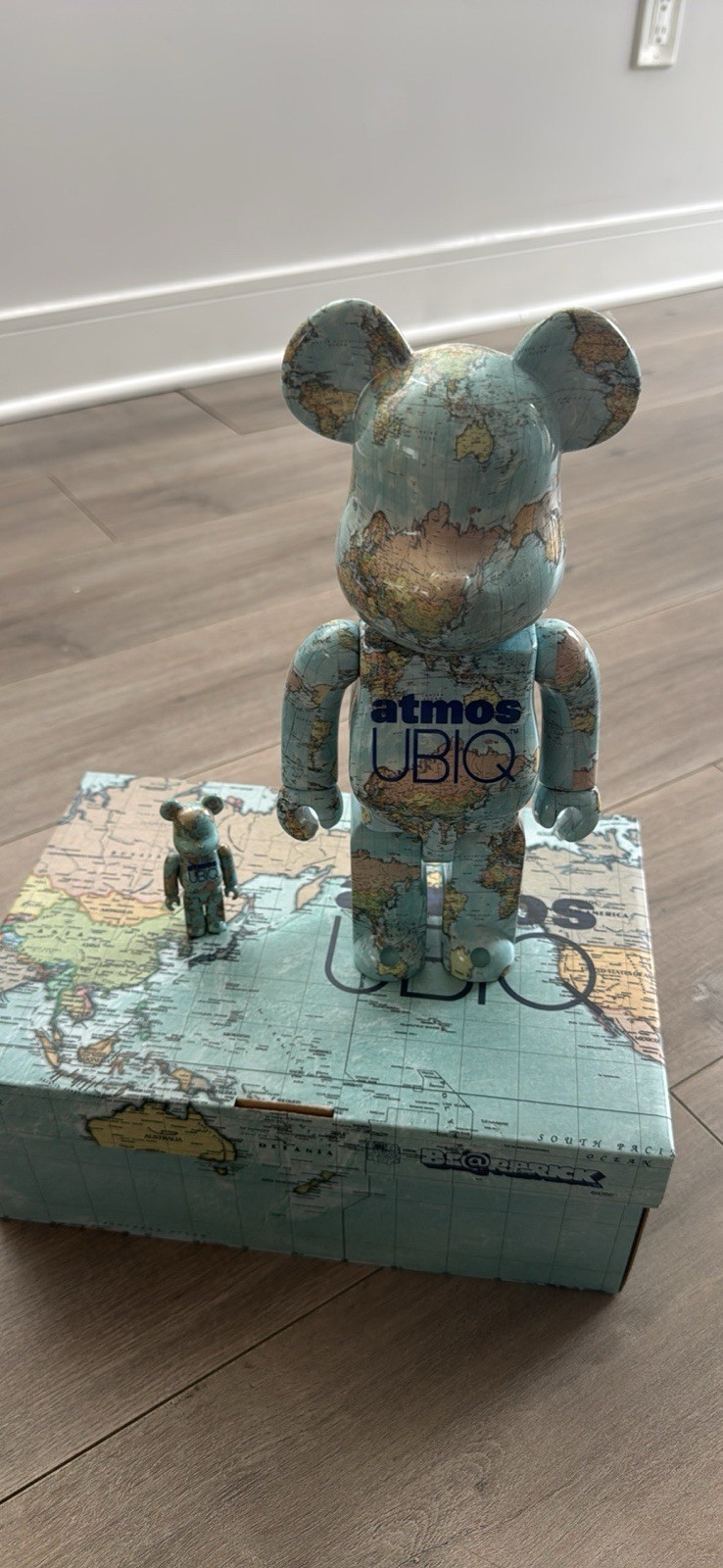 Atmos UBIQ Bearbrick (100% & 400%) Mint!
