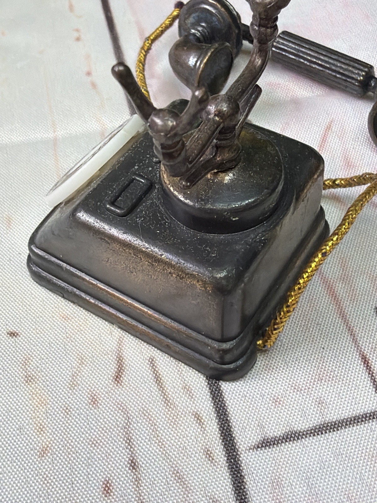 Vintage Mini Rotary Phone Figurine Durham Industries American Greetings