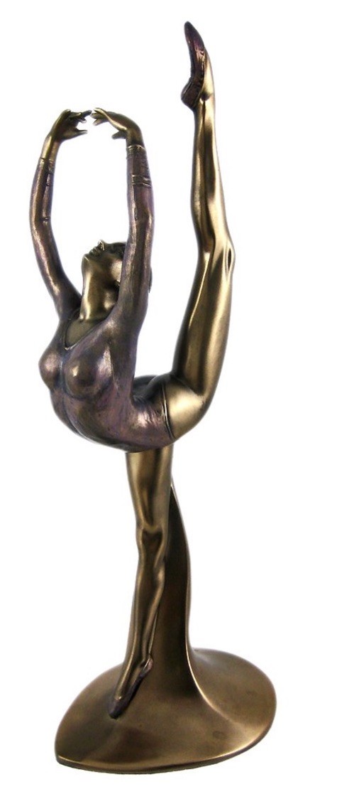 StudioColllection by Veronese Design Ballerina Figure Grand Battement En Arriere