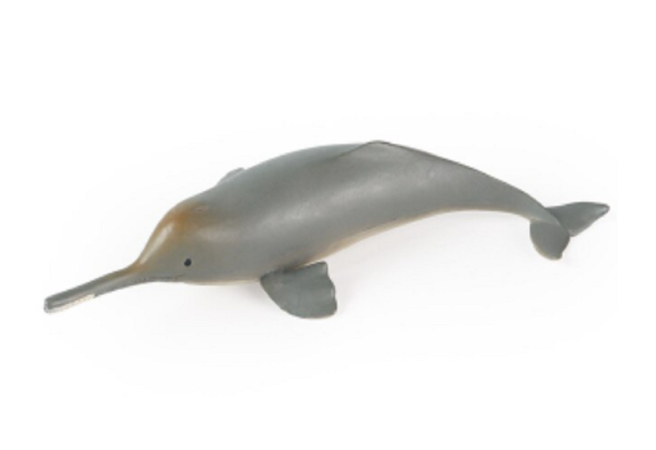 12.5cm Ganges River dolphin Fish PVC Toy Ocean Sea Animal Figure Kids Gift