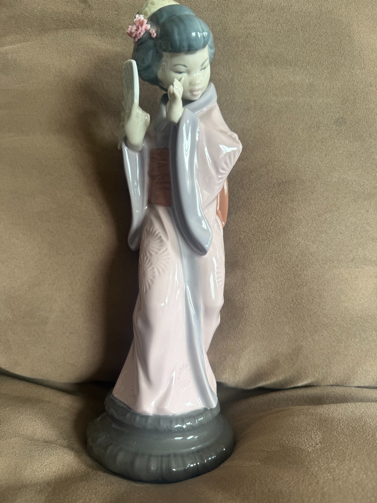 2 for $50 Lladró 4990 Timid Geisha 1978 AND Madame Butterfly 4991 (repaired)