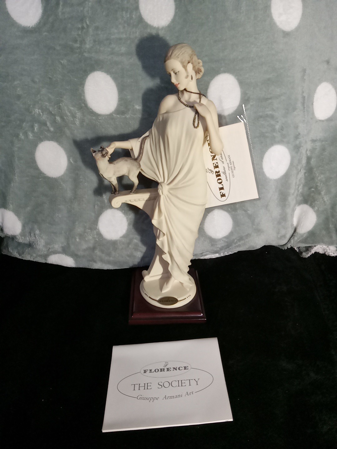 NEW Giuseppe Armani Figurine Danielle 0436F Statue Capodimonte Sculpture