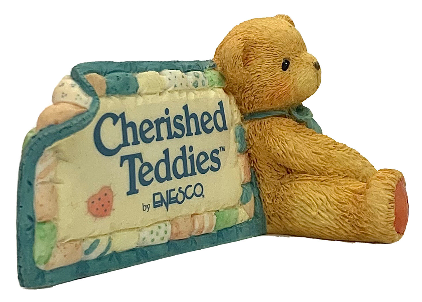 Cherished Teddies Store Signage Plaque 1991 Enesco Figurine 951005 Hillman