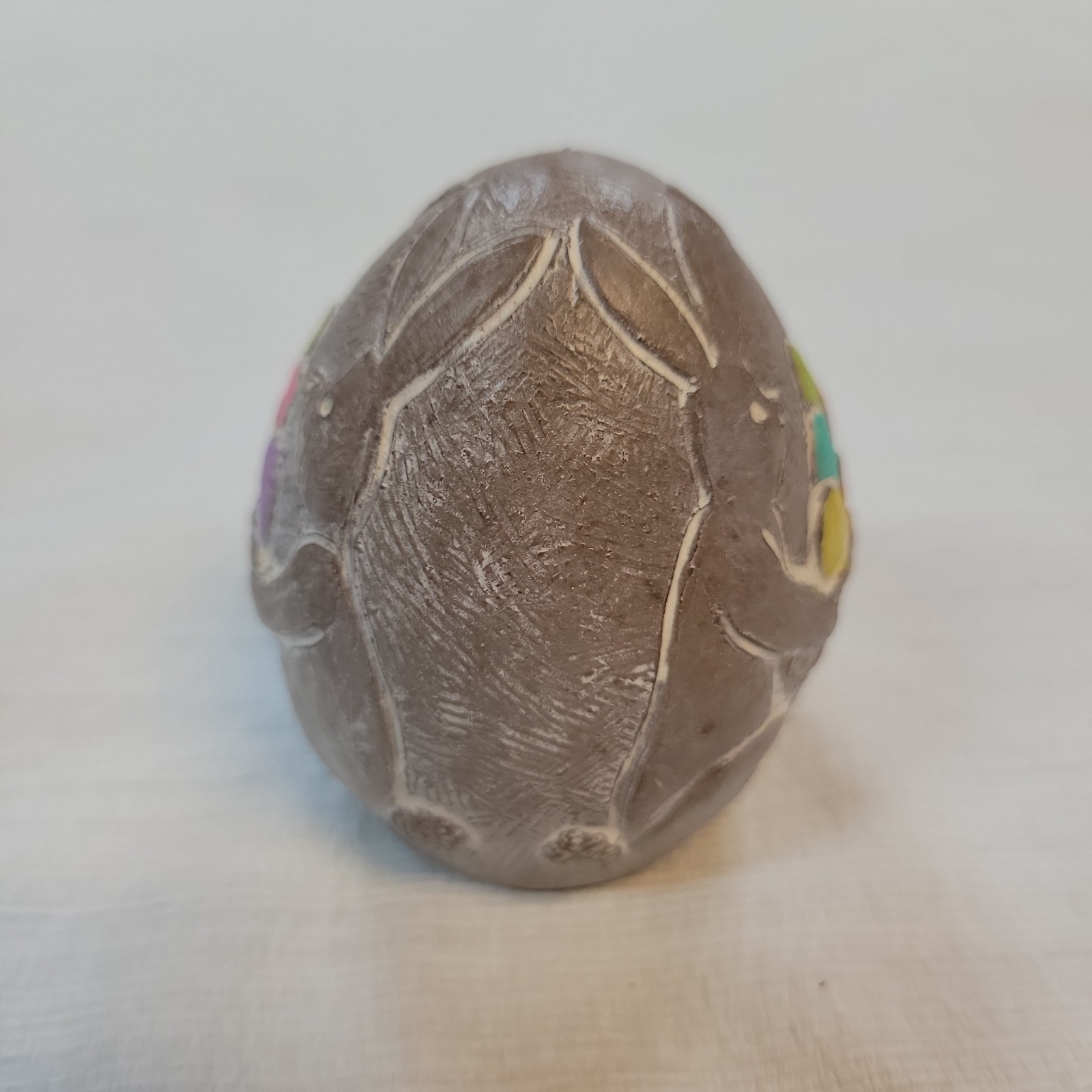 Isabel Bloom Easter Egg Bunny Carrying Basket 2012 Rare Colored Eggs Signed LE