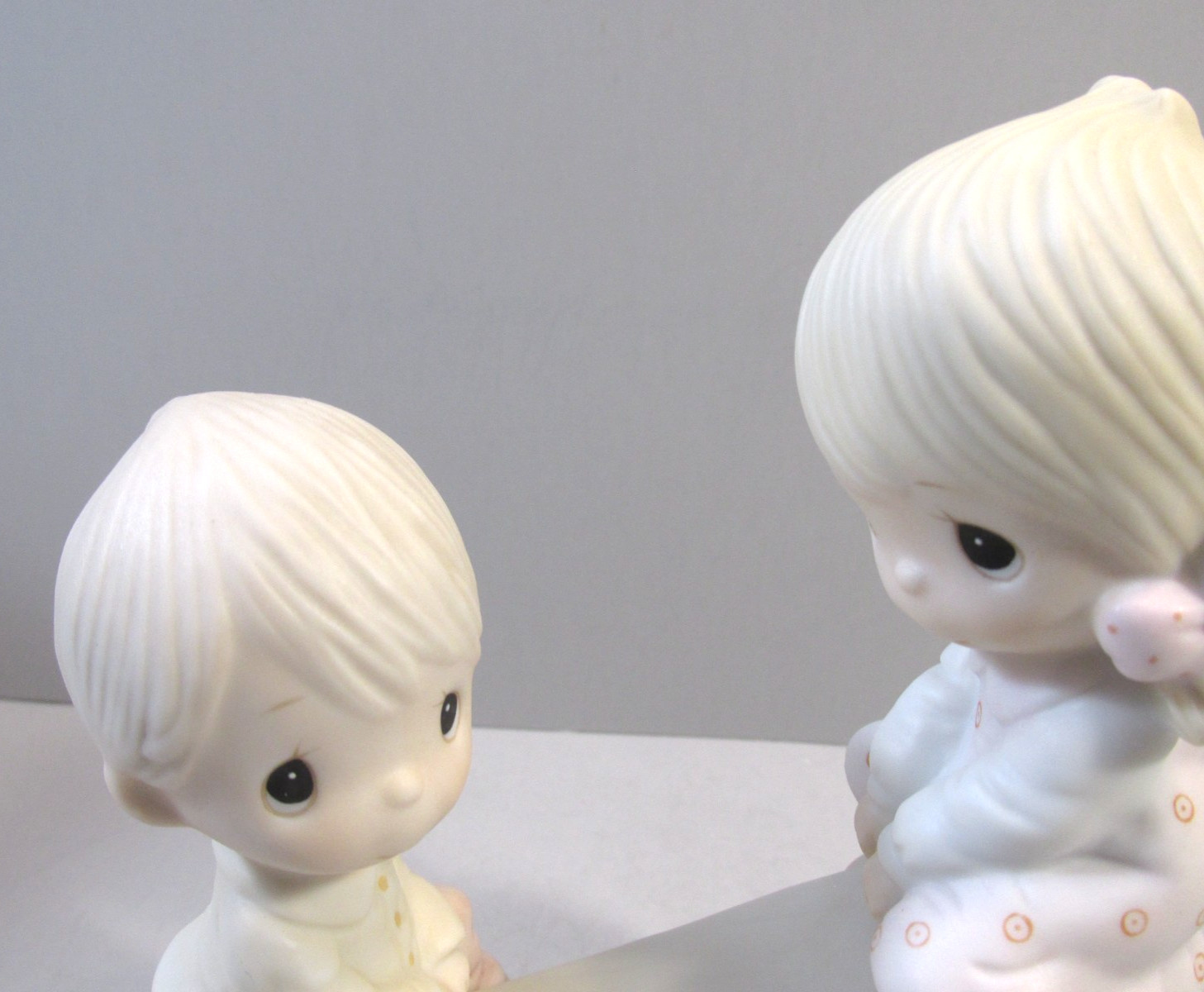 1977 Precious Moments “Love Lifted Me” Children on SeeSaw Figurine – E-1375/A