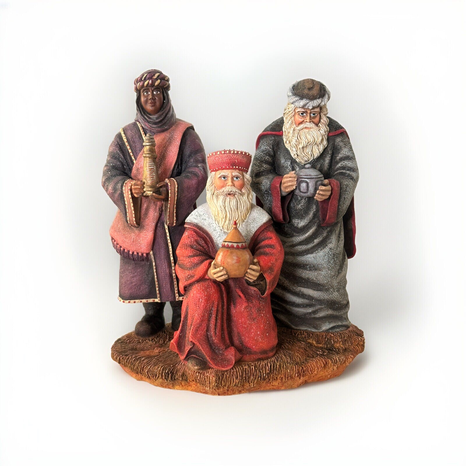 Lang & Wise 1999 S.B.B The Three Wise Men Figurine – New in Box