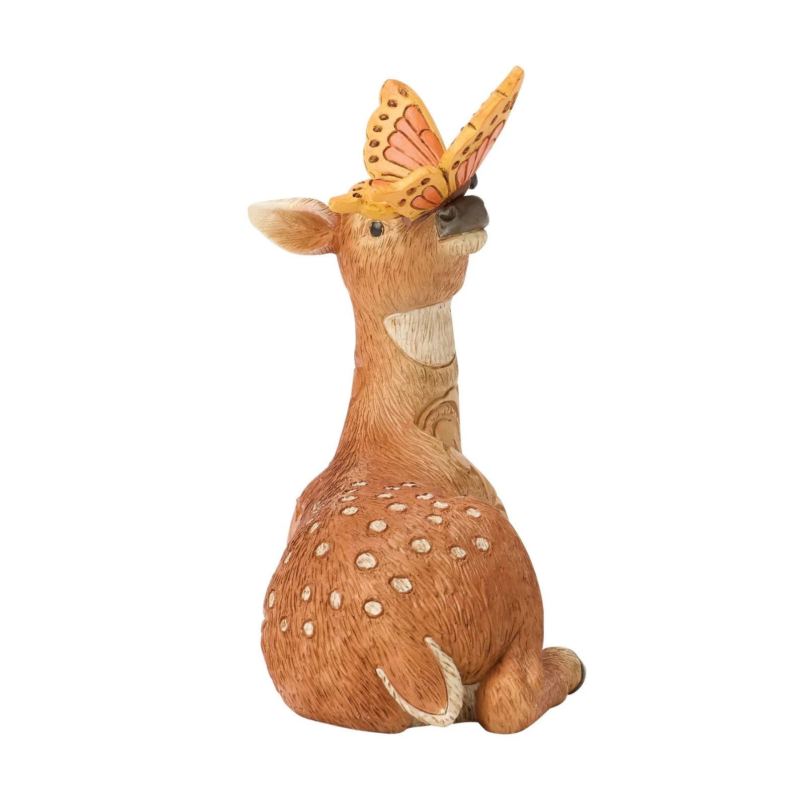 Jim Shore DEER WITH BUTTERFLY ON NOSE MINI FIGURINE 6017783 BRAND NEW
