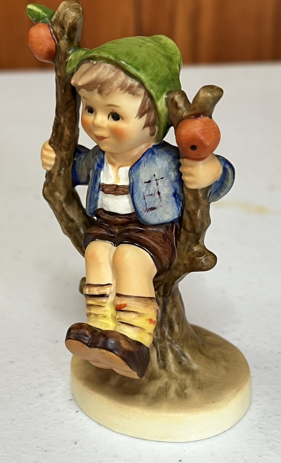 Goebel Hummel Apple Tree Boy #142 3/0 Figurine TMK5 Germany 4.50″