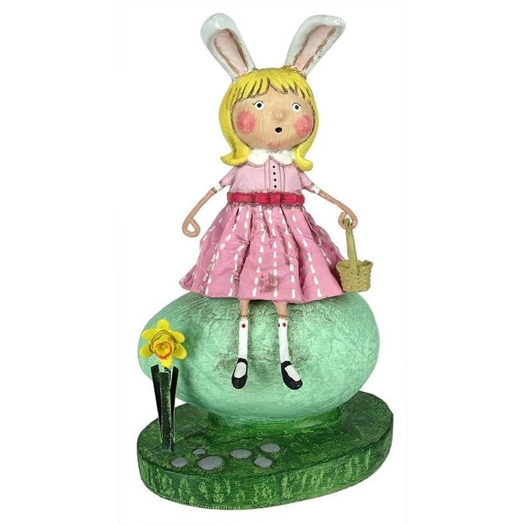 Lori Mitchell Easter Figurine ~ Robin’s Egg