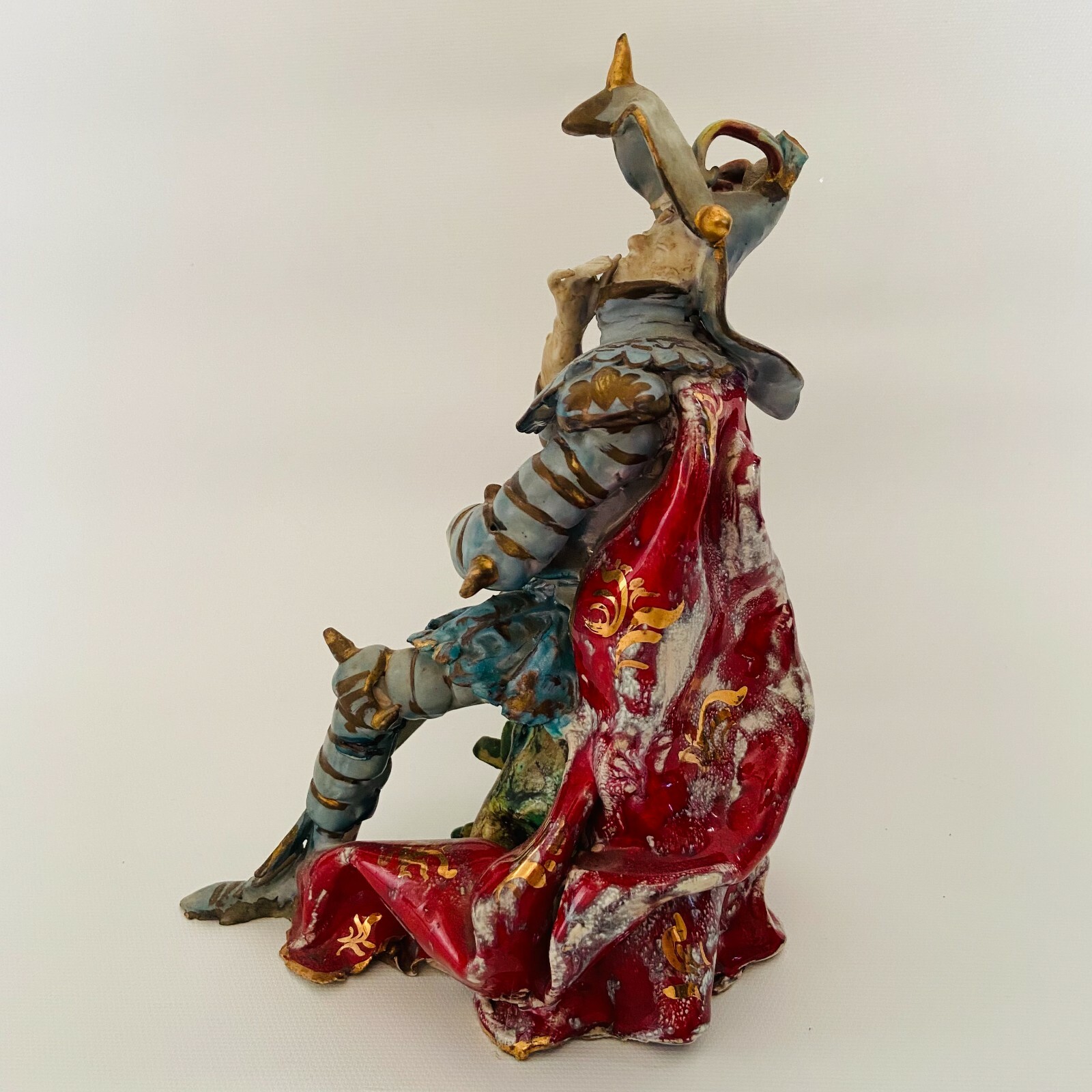 Professor Pattarino Terracotta Figurine Medieval Knight