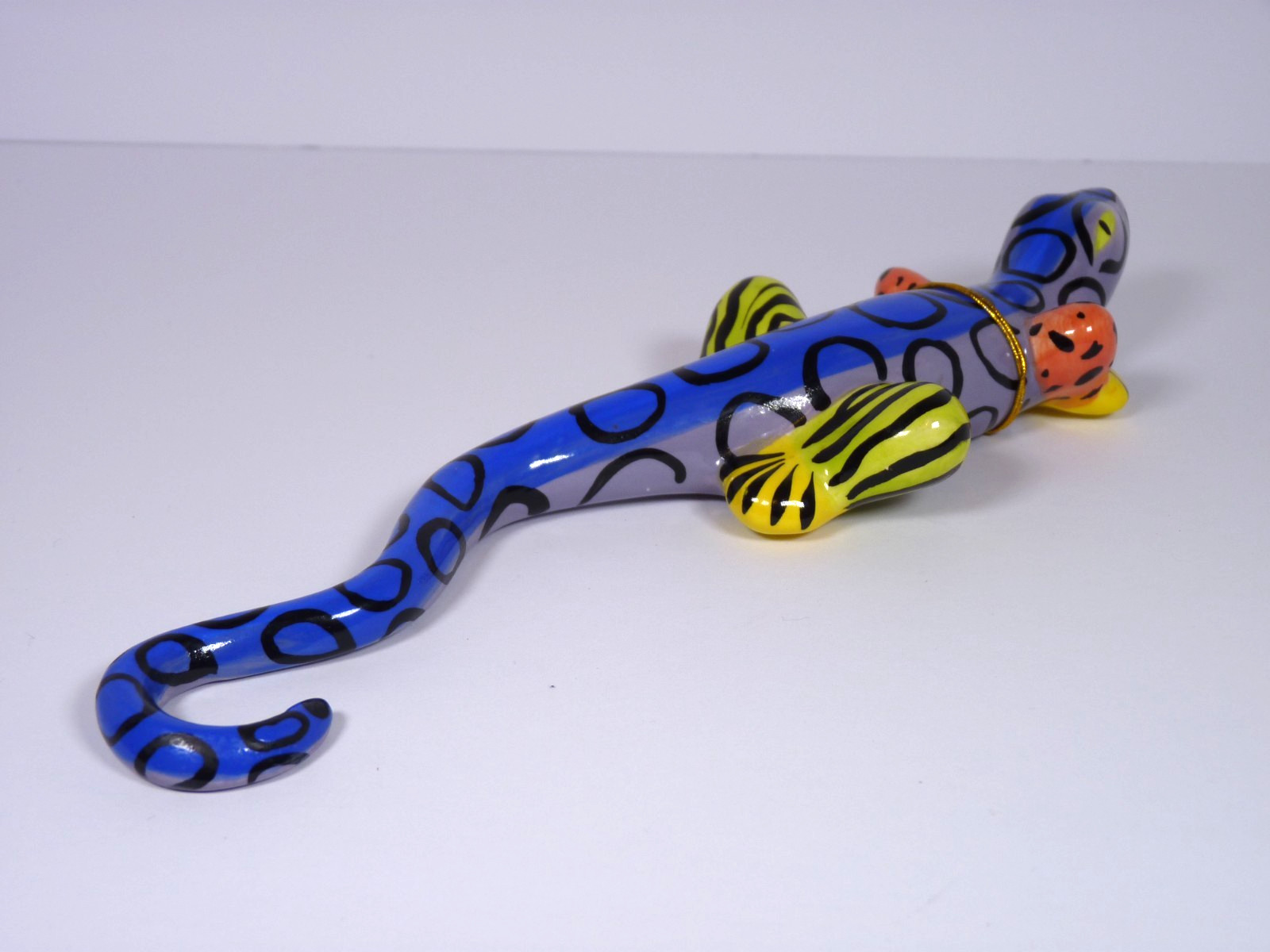 Erich Emmenegger 2007 Studio Design GECKO Lizard Ceramic Figurine HTF Retired R4