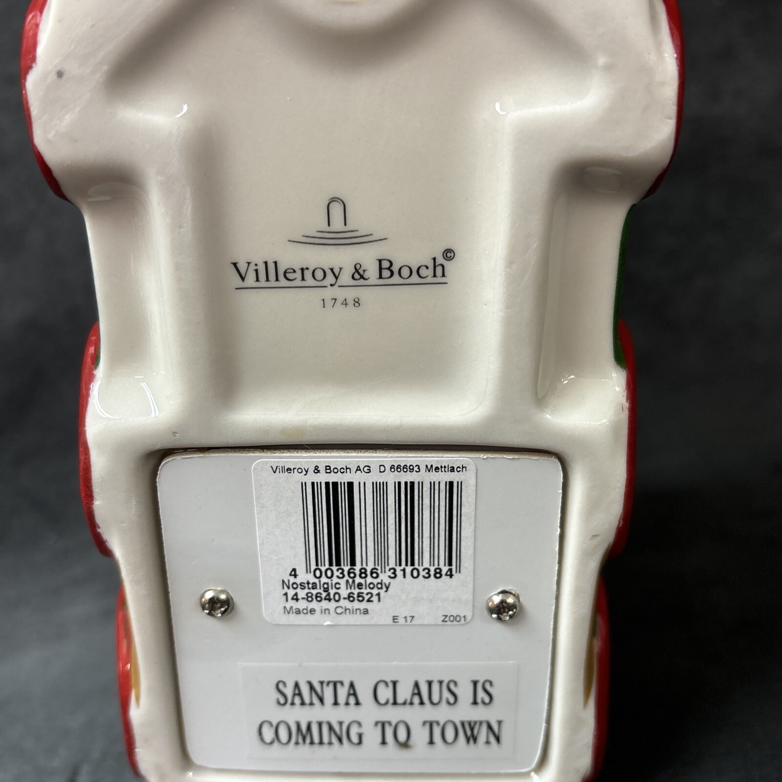 Villeroy & Boch Nostalgic Melody North Polar Express Music Box