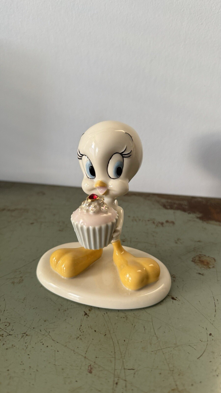 Vintage Lenox Tweety Bird Figurine A Present From Tweety July Birthstone