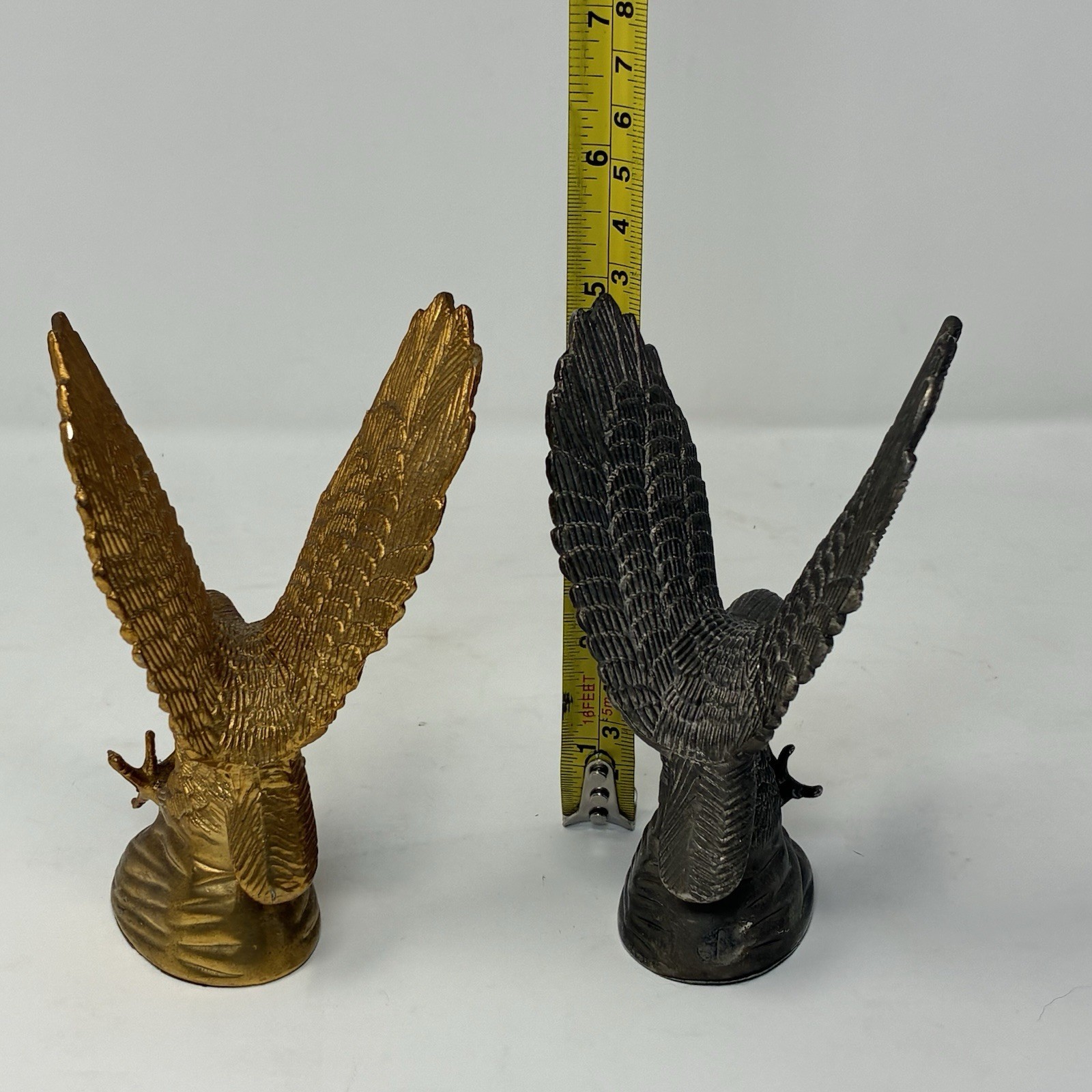 Vintage Hampshire Eagle 24KT Gold Coated Plus Silver Plated Eagle