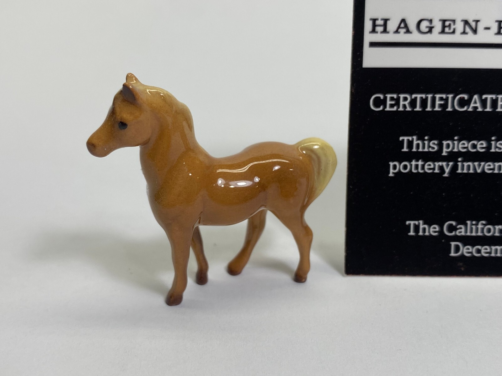 Hagen Renaker #524 451 Mini Small Stallion Chestnut NOS Last of Factory Stock