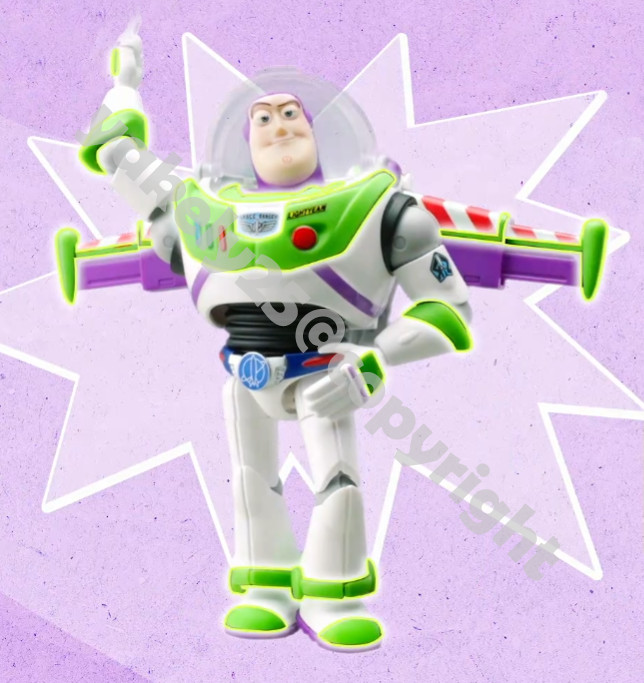(Hidden) Buzz Lightyear Toy Story 5 Blokees Elite Ver.01 12cm Model Kits Figure