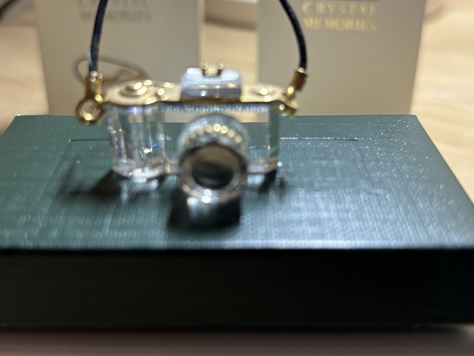 Swarovski Crystal Memories Classics Camera with Box Retired