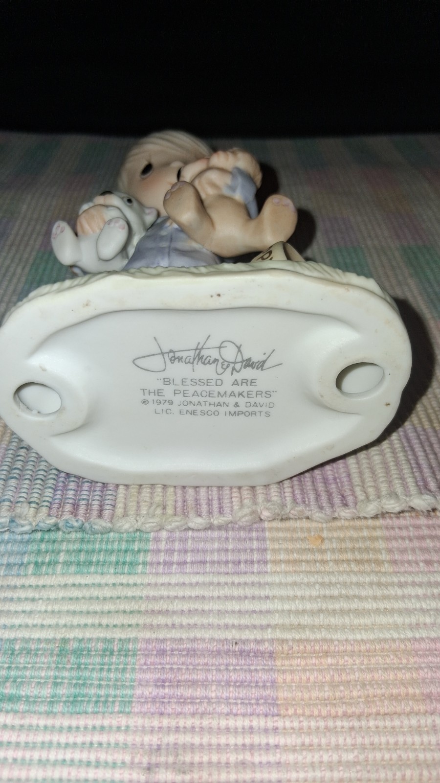 Vintage ’79 Enesco Precious Moments Christian Collection Rare Figurine E-3107