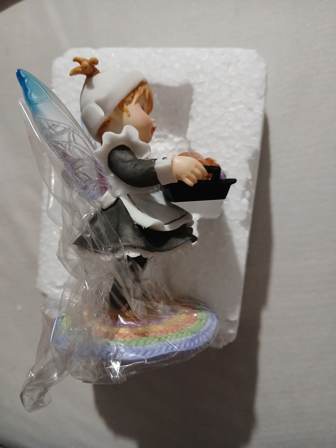 My Little Kitchen Fairies By Enesco Little Pilgrim Turkey Fairy Figurine