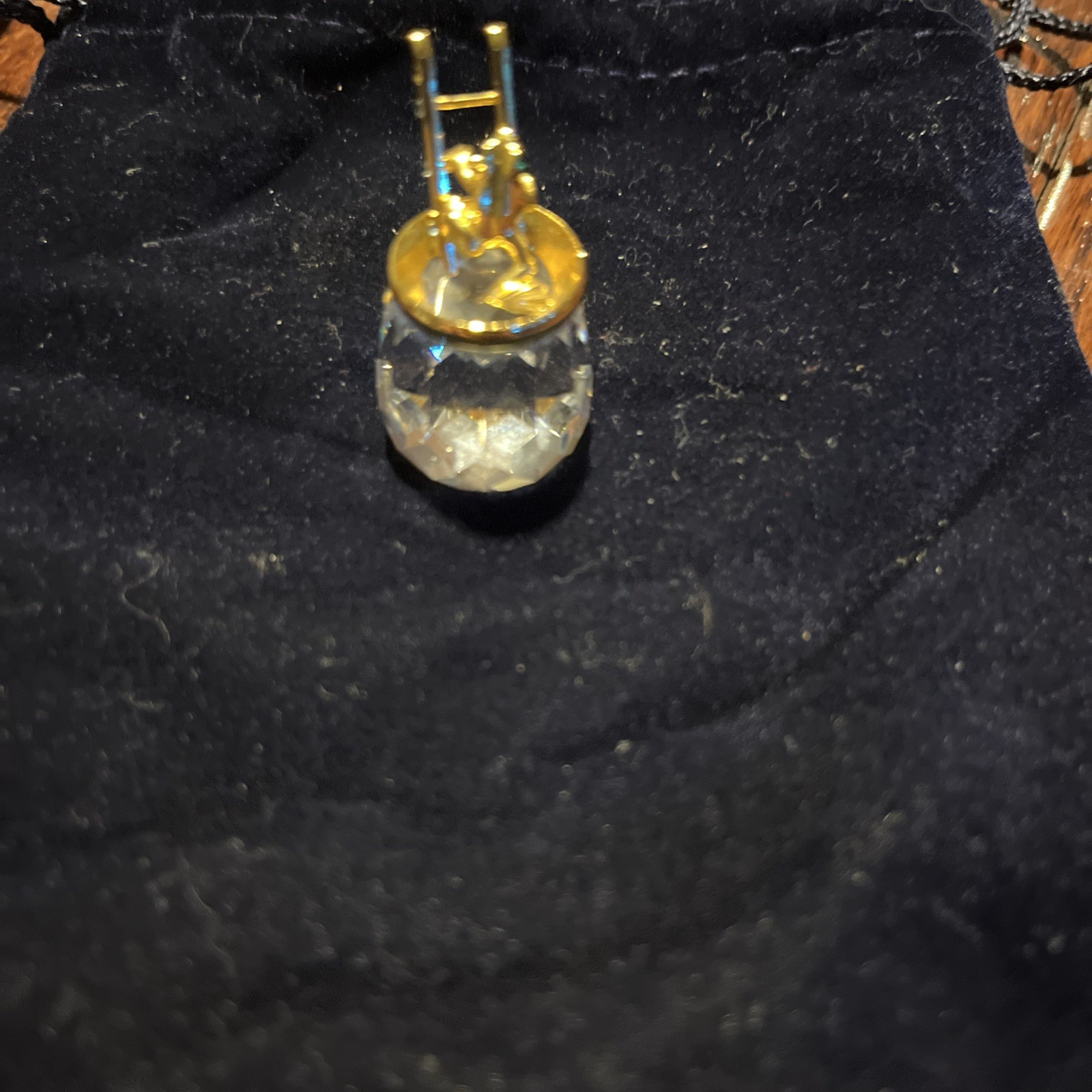 SWAROVSKI CRYSTAL WEATHER FROG 289644 Displayed without Box S3