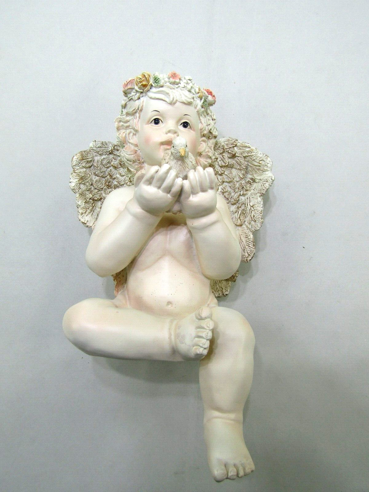 Cherub Shelf Sitter Figurine Artmark Statue Angelic Religious Angel Baby Boxed