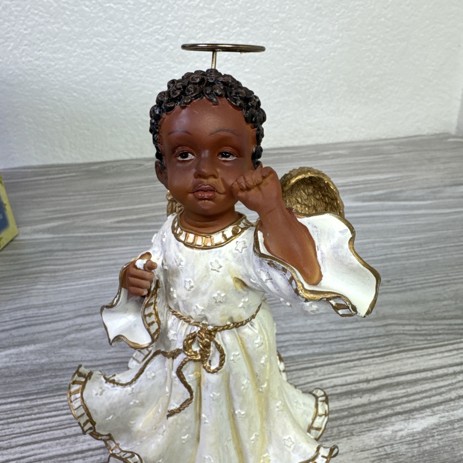 Wong’s 2002 6″ Ethnic African American Angel W/Wings