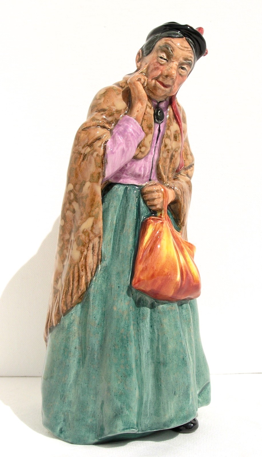 Vintage Royal Doulton Figurines (2) * The Orange Lady * Bridget *