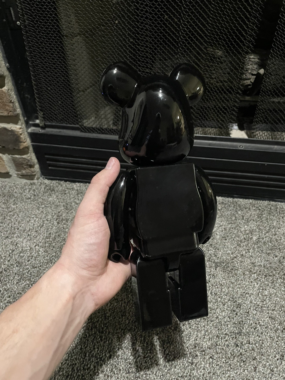 Rolls-Royce Double R 400% Bearbrick Black Action Figure Decor Art Toy