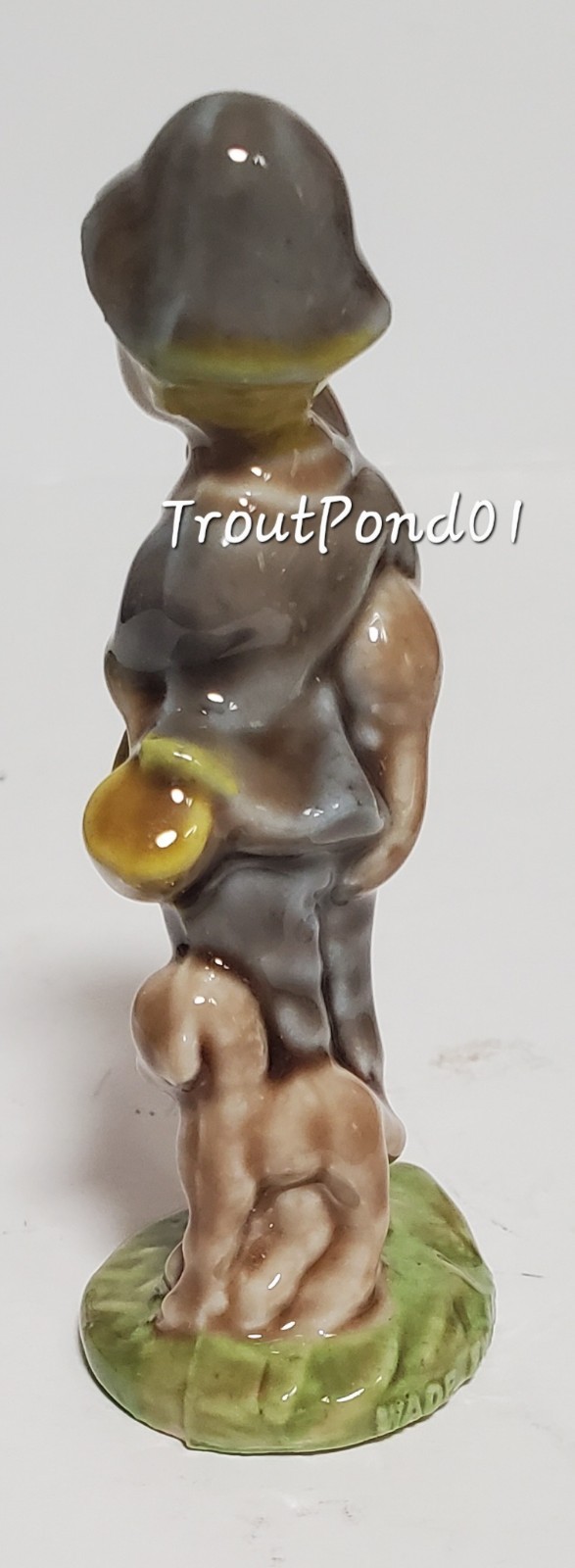 Wade Nursery Rhyme Favourites Figurine #11 Set 3 Little Boy Blue Blow Up 1974