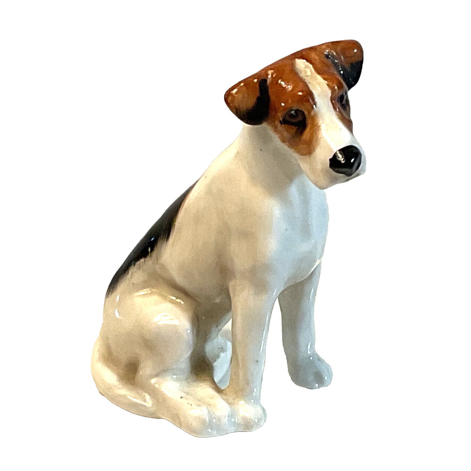 Royal Doulton Foxhound K7 Sitting Bone China Dog Small Dog Series Free Shipping