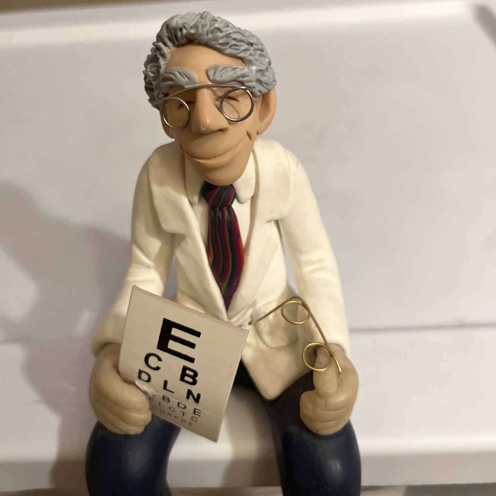 Rare Eye Doctor Shelf Sitter Limited Edition Signed D Manning