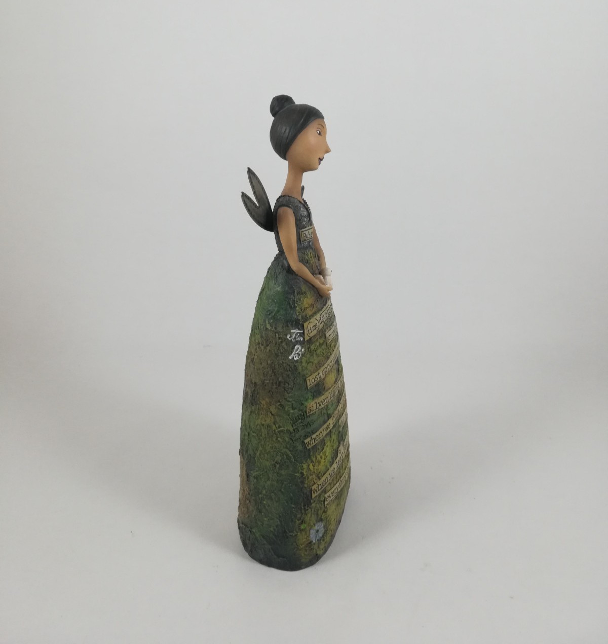 Kelly Rae Roberts Angel Believe Figurine Figurine Latina Hispanic 2010 9.5 In
