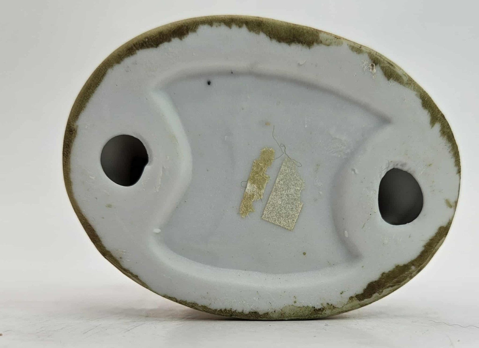VTG Mushroom and Rabbit Ceramic Figurine