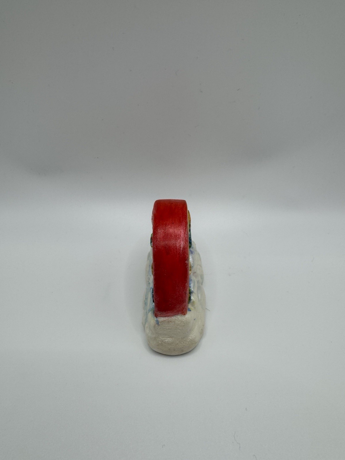 Little Rainbow Statue/Figurine Plaster. Hand Painted.