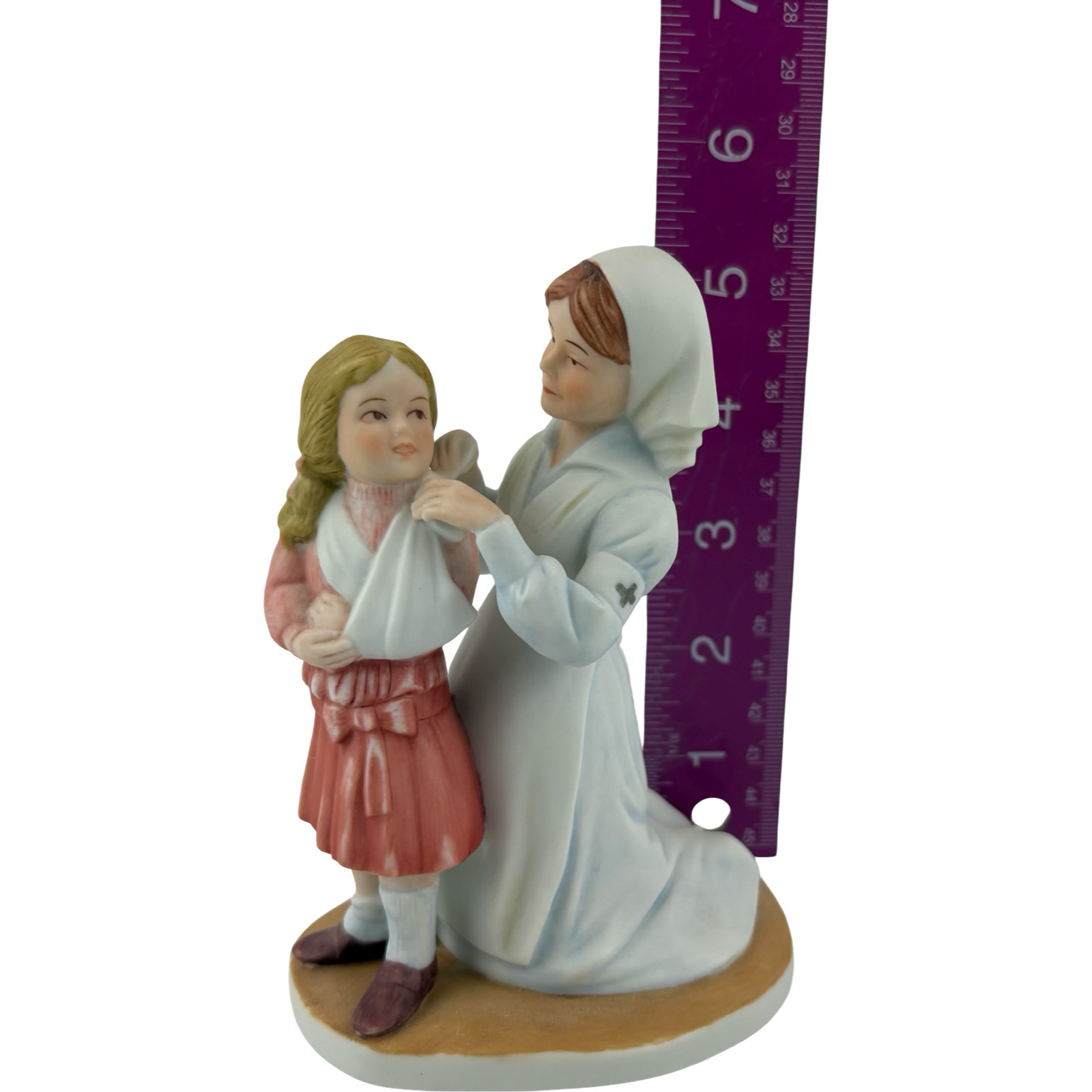 ENESCO Helping Hands NURSE FIGURINE VTG 1987 Treasured Memories Medicine