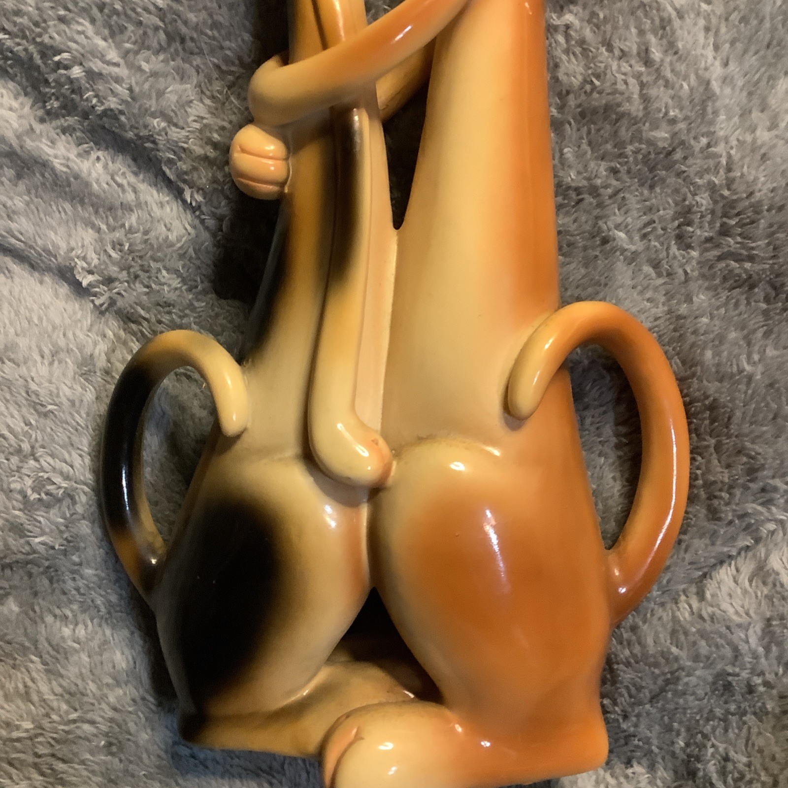 VINTAGE 1950’s Mid-Century Dachshund Weiner Dog Figurine Anthropomorphic