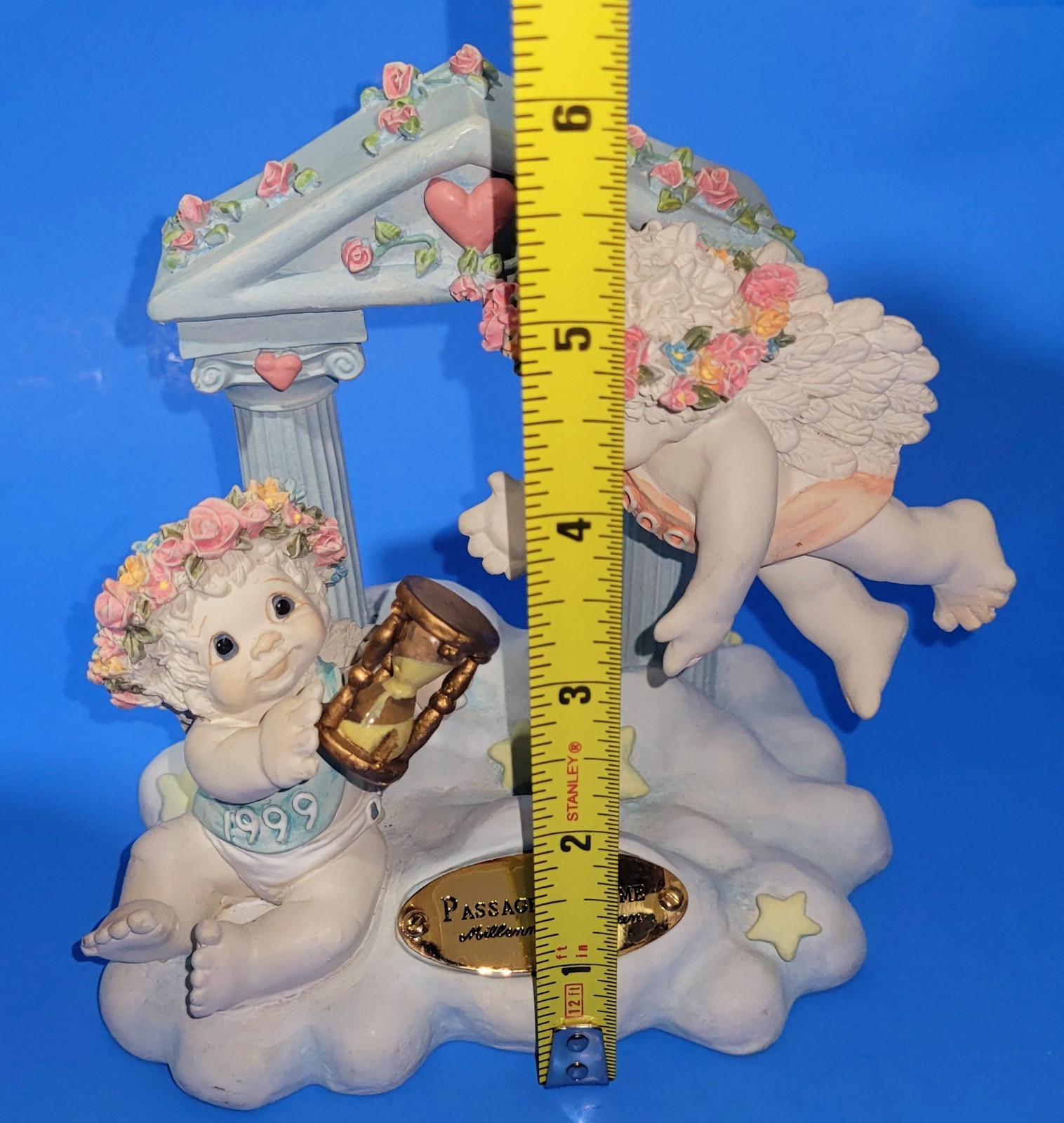 Dreamsicles Angels Figurine Passage of Time 1999-2000 Millennium Edition Cherubs