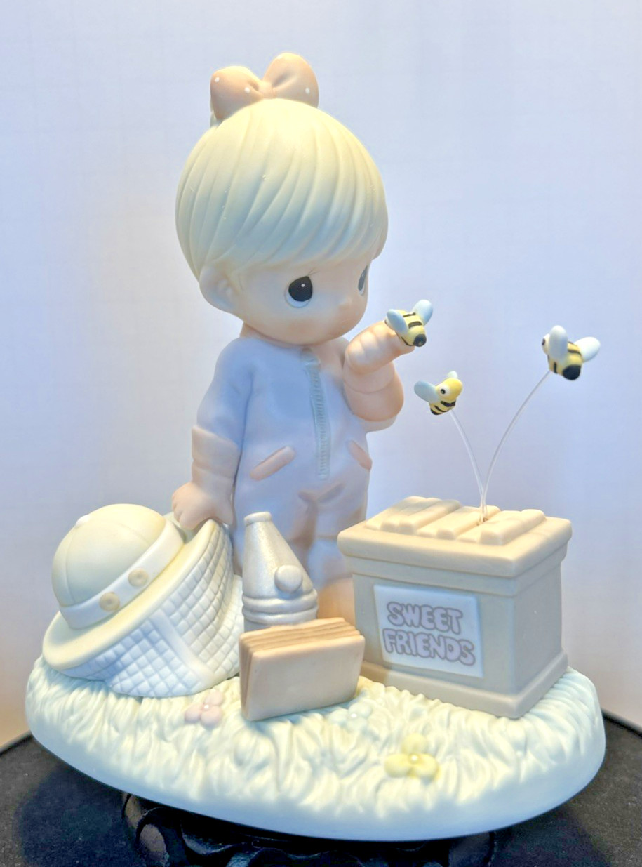 Vintage 2004 Precious Moments “I Am Always Bee-Side You” Boxed Delightful!