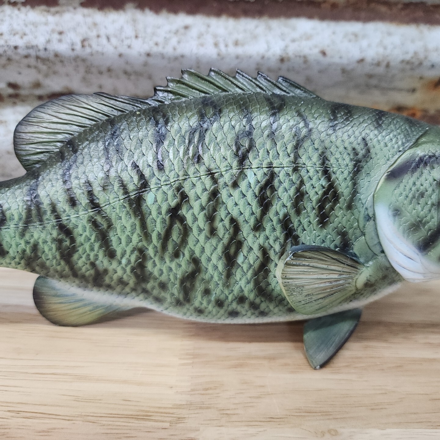 VTG Land & Sea Nature Series 12” Smallmouth Bass Wall Hanger Lifelike Fish 1993