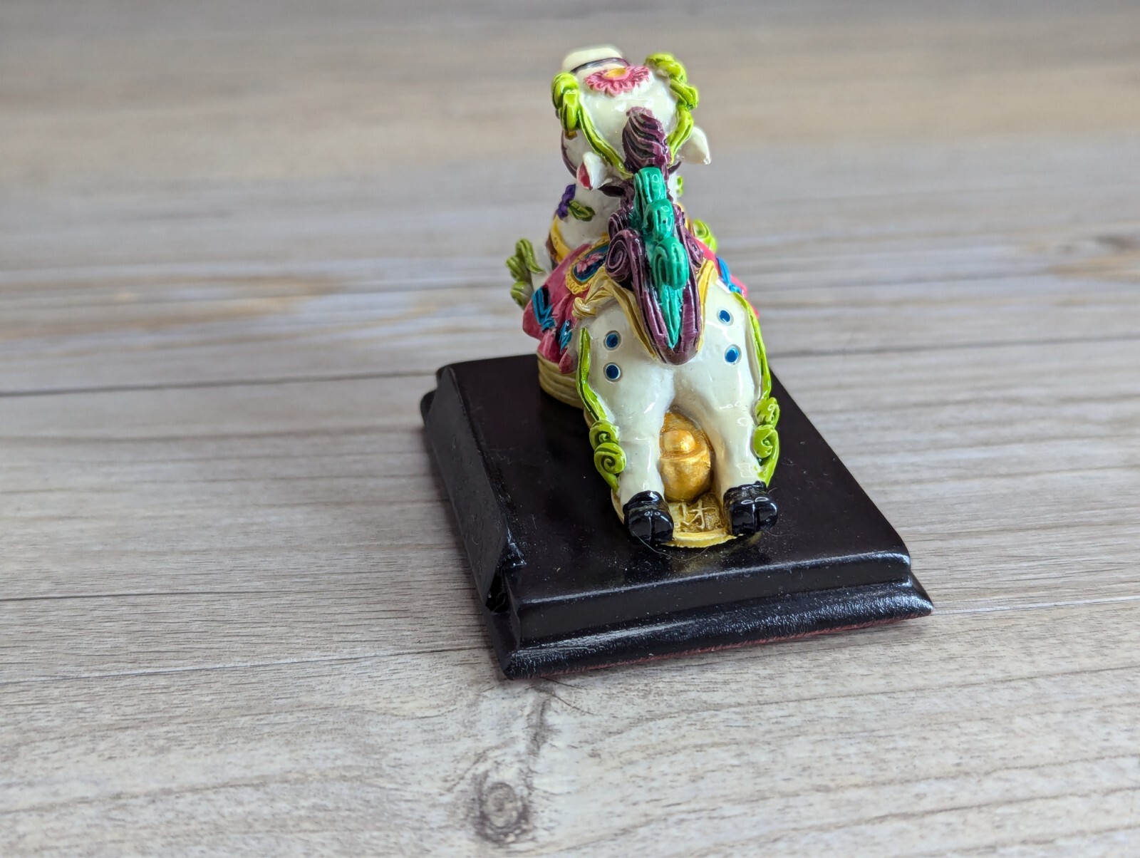 Chinese Zodiac Resin Craft Year Of The Horse Home Office Handcrafts 2″ Figurine