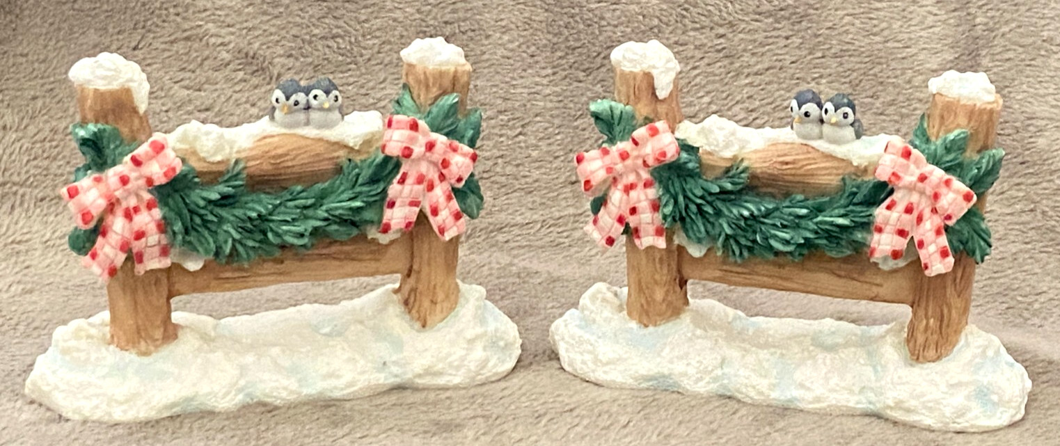 Mary’s Moo Moos Enesco ’97 Mary Mary Had a Farm 2 Outdoor Fence with Birds