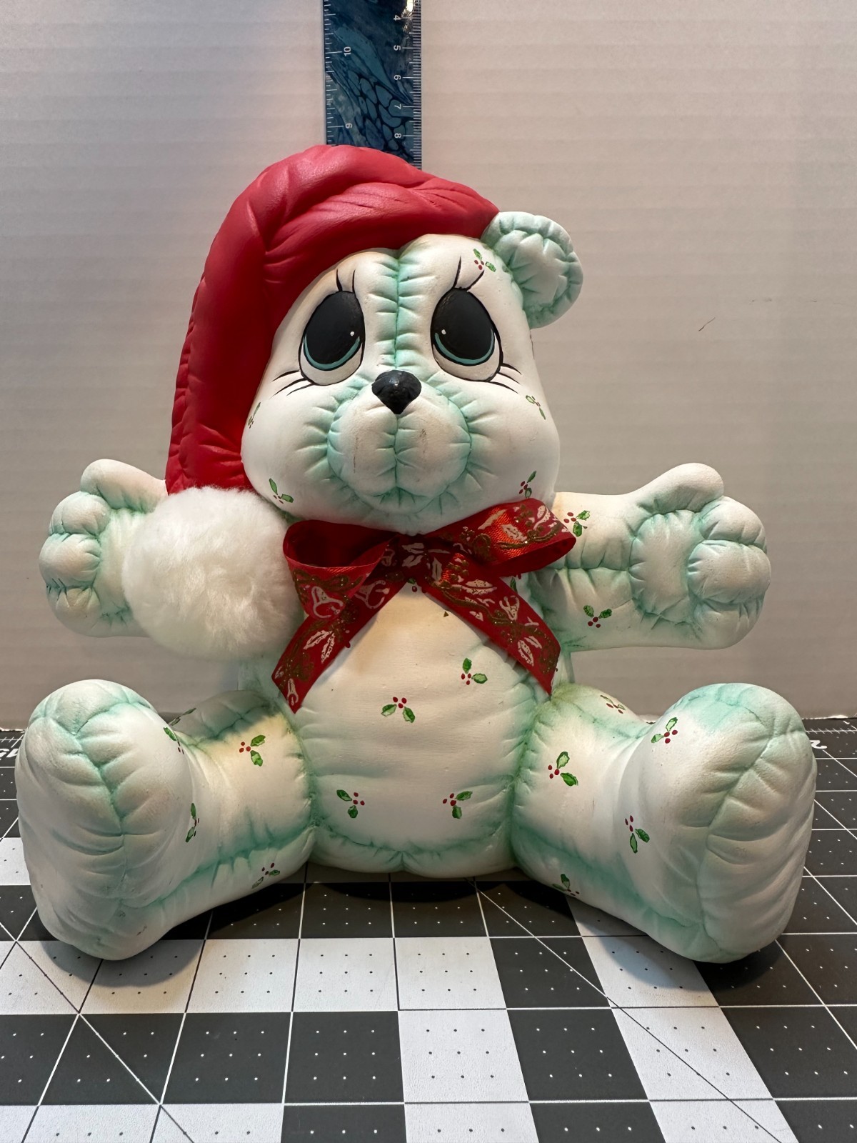 dona molds christmas teddy bear
