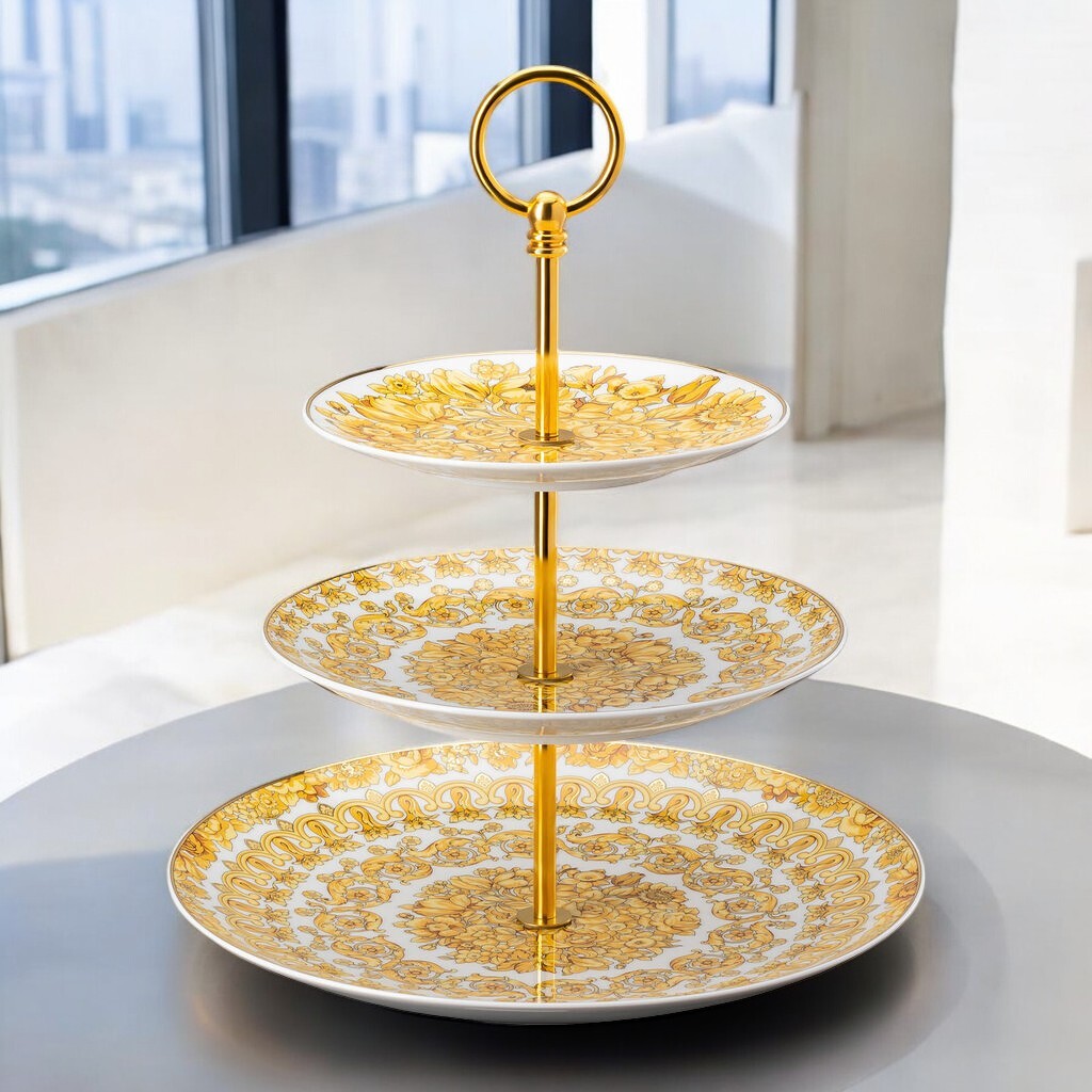 Versace Rosenthal Medusa Rhapsody Stand – Round 19335-403670-25311 Porcelain