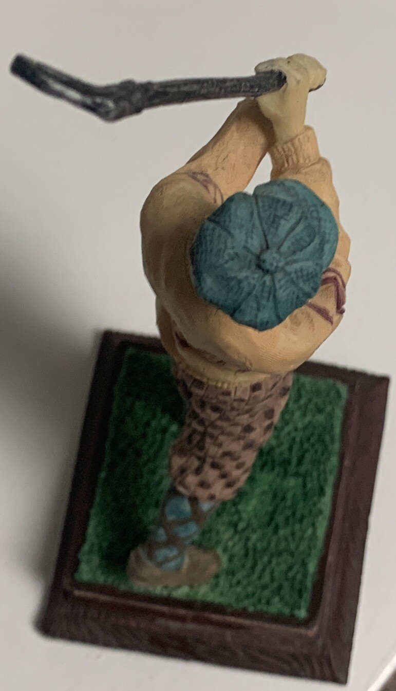 Golfer Figurine “Teeing Off” Approximately 7.75’ Tall 3.75’ Wide