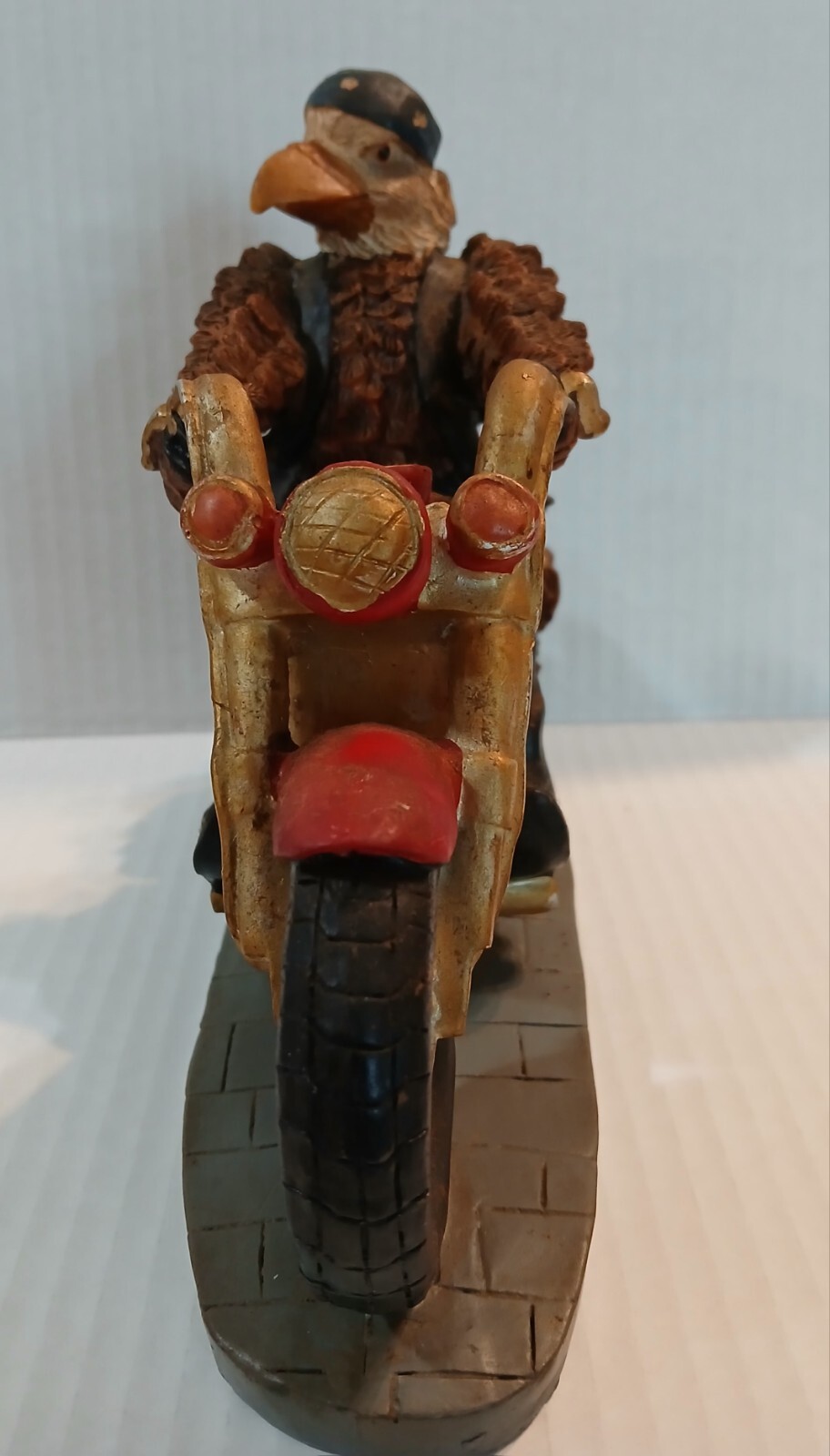 Easy Rider Figurine Bald Eagle 8 1/2 in long.