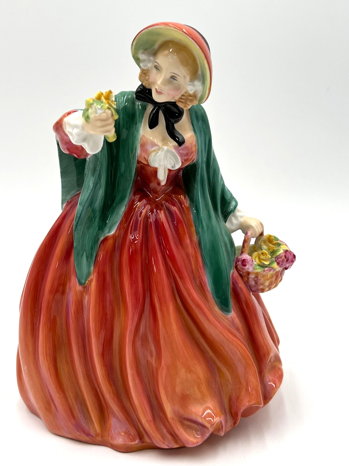 Vintage Royal Doulton Lady Charmian Figurine NH1949 Bone China England 1940