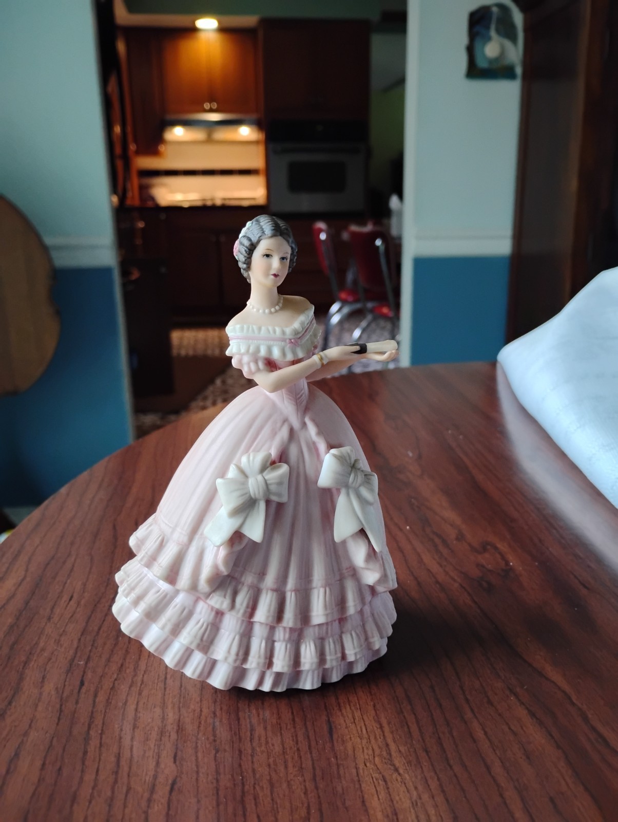 Lenox Great Fashions History Caroline Victorian Period 5 5/8″ Porcelain Figurine