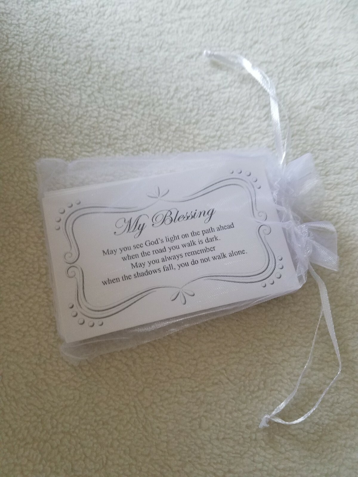 Angel Ceramic My Blessings 31 Daily Prayer Cards Uplifting Religious Spiritual